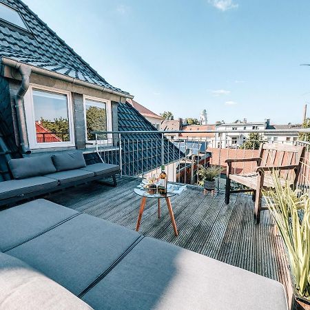 4-Schlafzimmer-Terrassensuite Oasis - Workspace Em-Apartments Deutschland Bielefeld Exterior foto